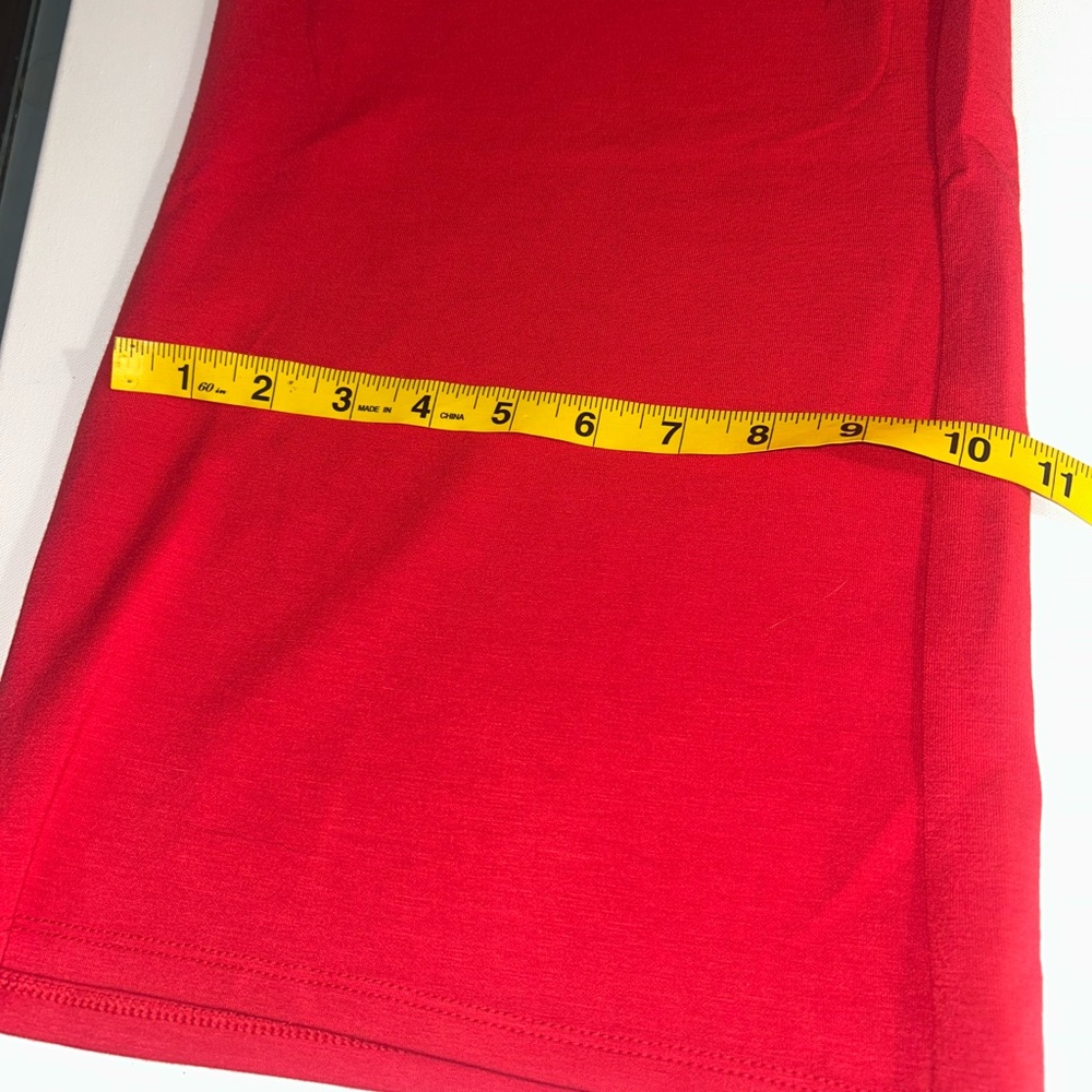 Scoop Women's Ultimate Scubaknit Cropped Sweatpants Size XL Red Drawstring - Picture 15 of 15